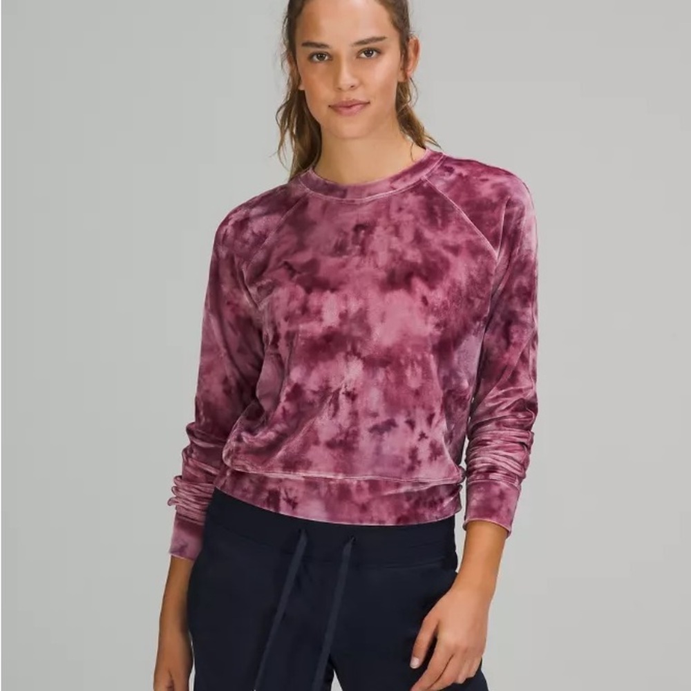 Lululemon Velour Warm Down Crew